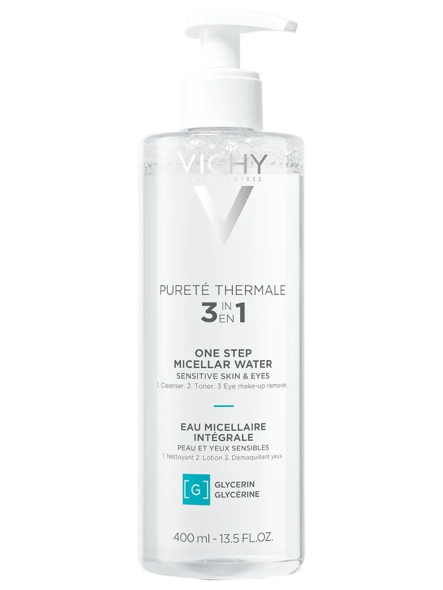 obrazek 1 Vichy Purete Thermale Płyn micelarny do skóry wrażliwej 400 ml