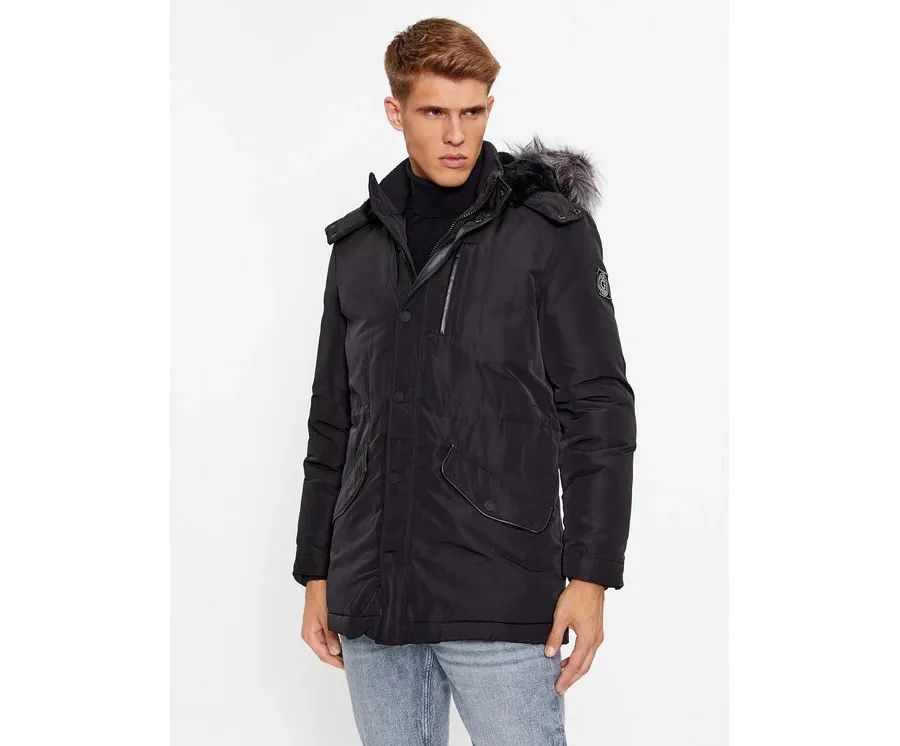 obrazek 1 Guess Parka M3BL20 WFOW2 Czarny Regular Fit