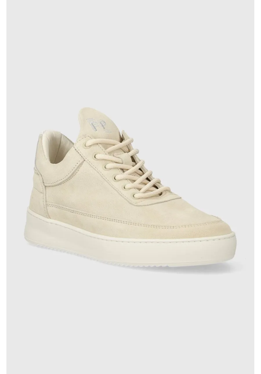 obrazek 1 Filling Pieces sneakersy zamszowe Low Top Suede kolor beżowy 10122793035