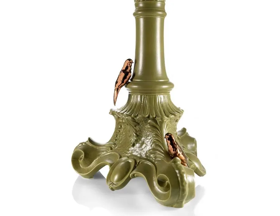 obrazek 2 Nowoczesny stół z metalowym balatem marki Rebirth Ceramics