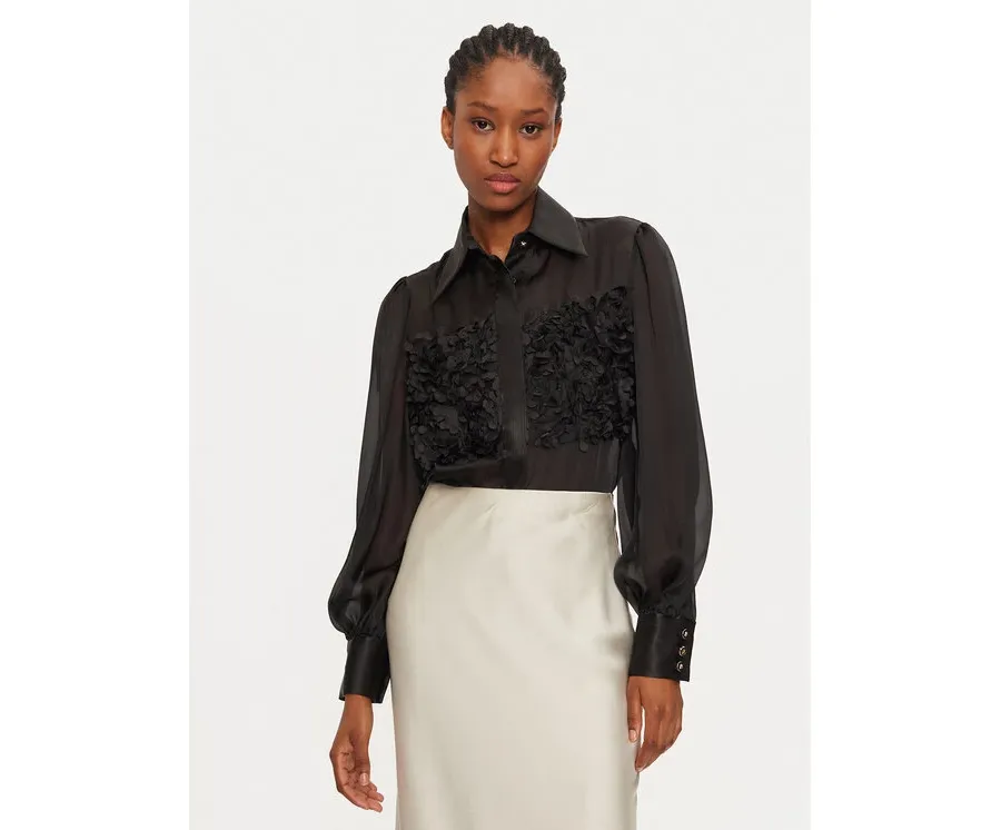 obrazek 1 Babylon Koszula S00303 Czarny Regular Fit