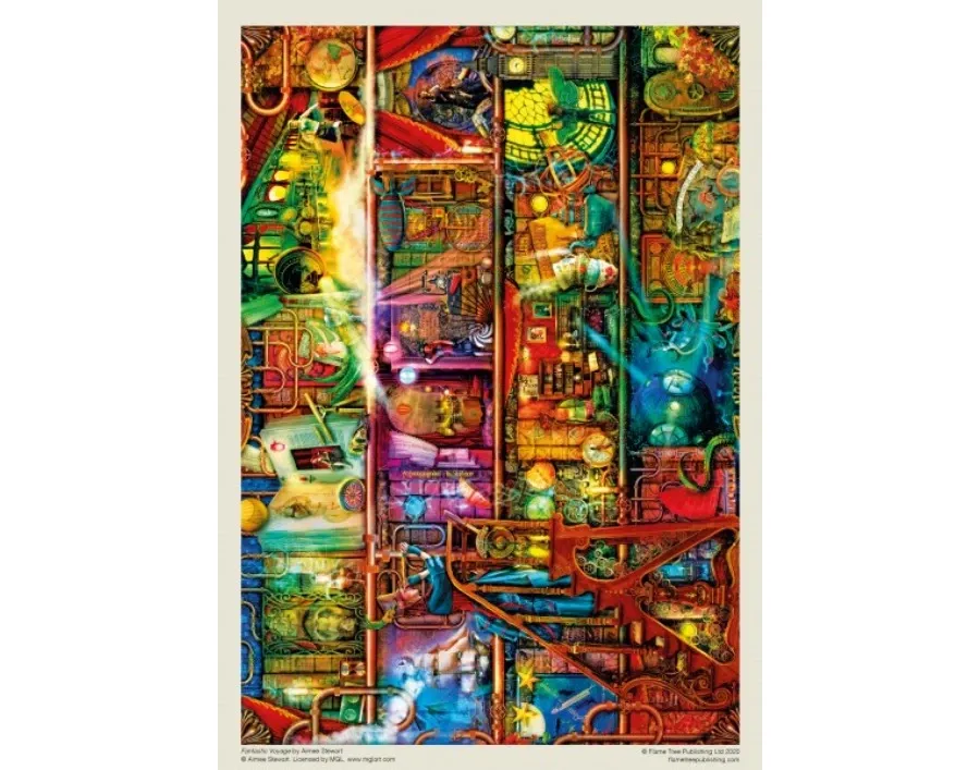 obrazek 3 Puzzle dla dorosłych Aimee Stewart: fantastyczna podróż - Flame Tree Publishing
