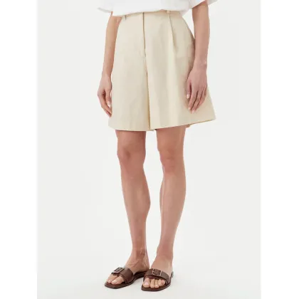 Zdjęcie Weekend Max Mara Bermudy Ecuba 2515141032 Écru Regular Fit