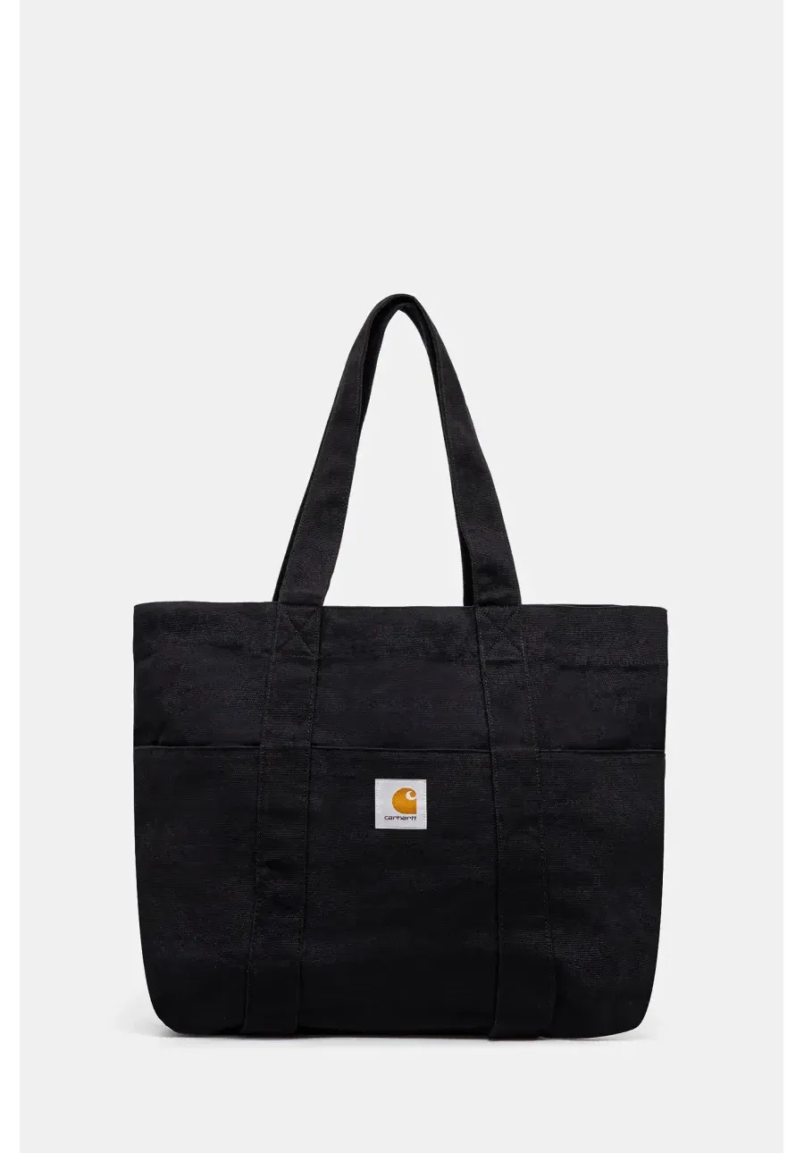 obrazek 1 Carhartt WIP torba bawełniana Parker Tote Bag kolor czarny I034595