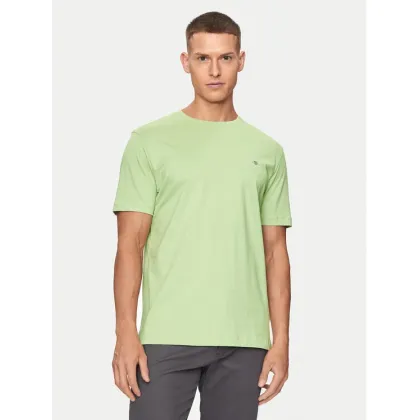 Zdjęcie Gant T-Shirt Shield 2003184 Zielony Regular Fit