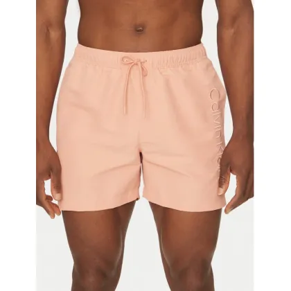 Zdjęcie Calvin Klein Swimwear Szorty kąpielowe KM0KM01166 Koralowy Regular Fit