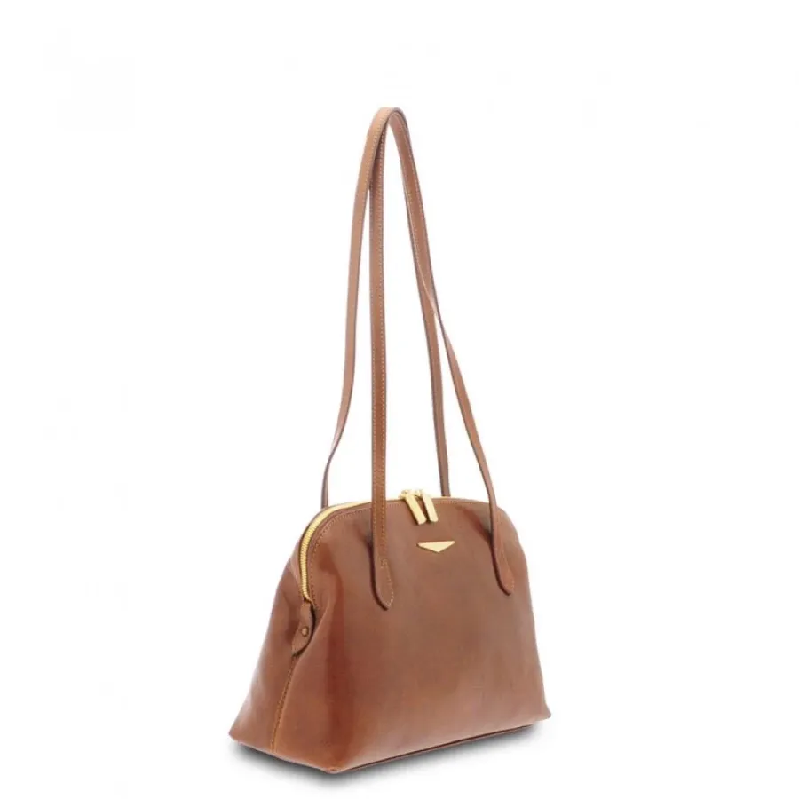 obrazek 1 Elegancka brązowa torebka z Włoch - Giudi