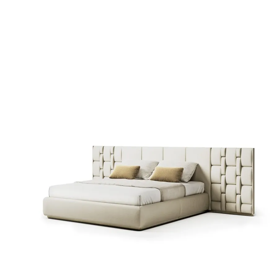 obrazek 1 Luksusowe włoskie łóżko w stylu modernistycznym - do sypialni