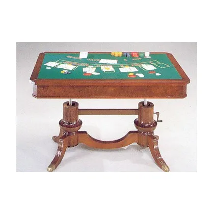 Picture Big functional gaming table – roulette – chess – backgammon – black jack