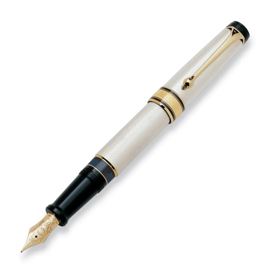 obrazek 1 Eleganckie srebrne pióro wieczne Optima - Aurora