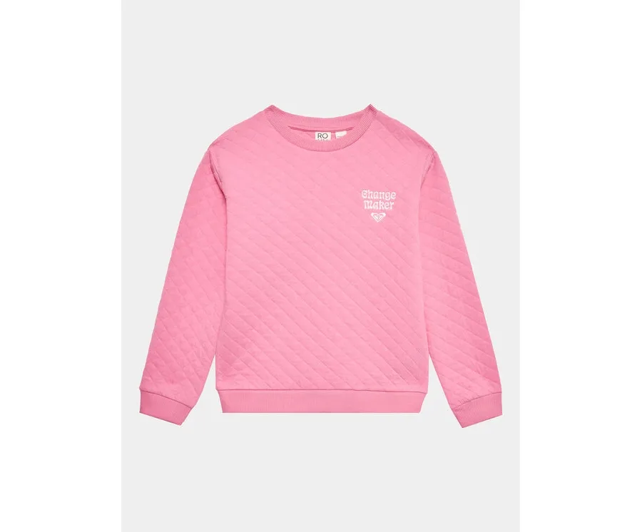 obrazek 1 Roxy Bluza Ooh Laa Otlr ERGFT03888 Różowy Regular Fit
