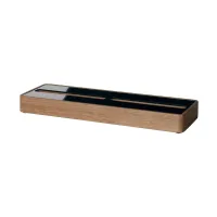 Picture Business card stand made of solid wood