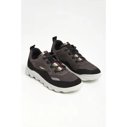Zdjęcie Sneakersy męskie zamszowe AERONAUTICA MILITARE Aeronautica Militare