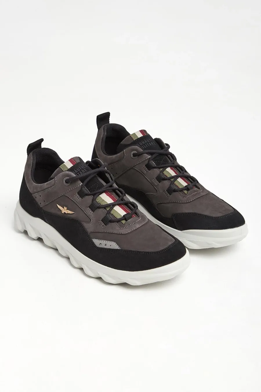 obrazek 1 Sneakersy męskie zamszowe AERONAUTICA MILITARE Aeronautica Militare