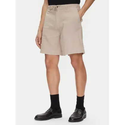Zdjęcie Selected Homme Szorty materiałowe 16097541 Beżowy Loose Fit