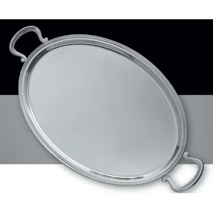 Zdjęcie Oryginalna taca do serwowania z mosiężno-miedzianego metalu
