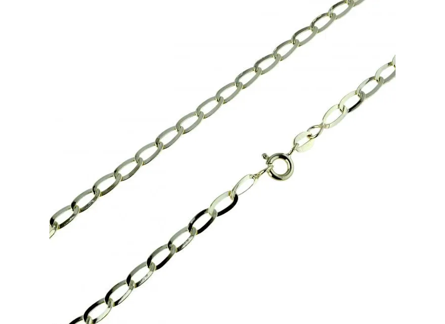 obrazek 1 Genialny złoty łańcuszek męski 50 cm
