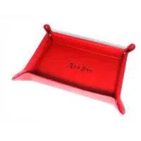 Zdjęcie Prostokątny pojemnik skórzany z emblematem firmowym