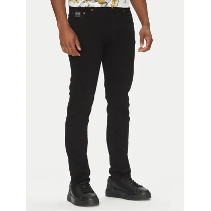 Zdjęcie Versace Jeans Couture Jeansy 78GAB5S0 Czarny Slim Fit