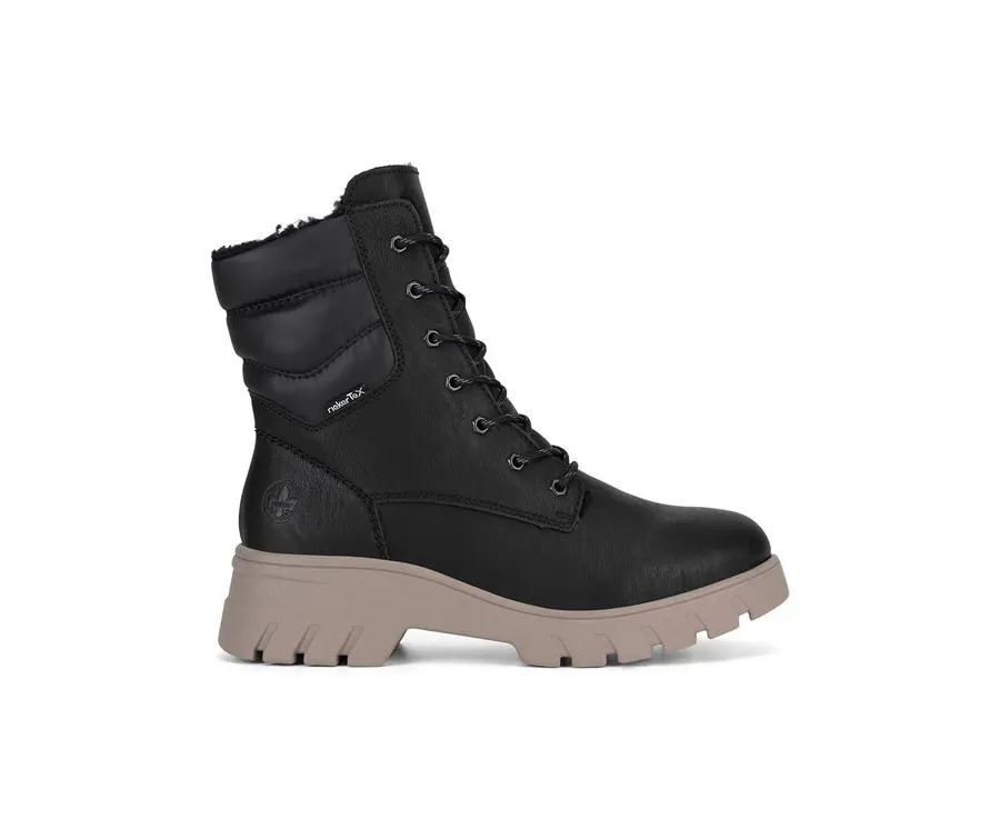 obrazek 1 Rieker Botki 71831-00 Czarny