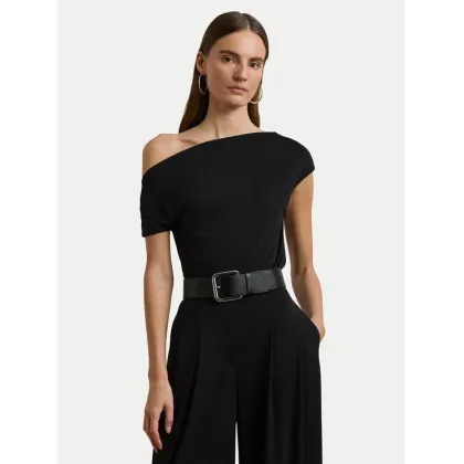 Zdjęcie LAUREN RALPH LAUREN Bluzka 200963913002 Czarny Slim Fit