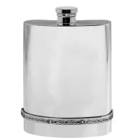Picture An unusual pewter hip flask as a gift for someone else