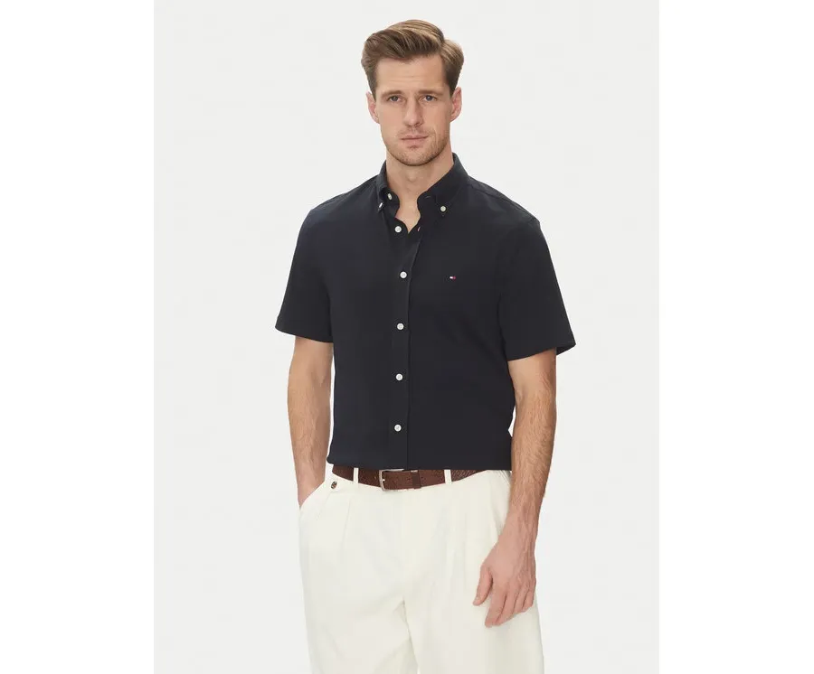 obrazek 1 Tommy Hilfiger Koszula Performance MW0MW38663 Granatowy Regular Fit