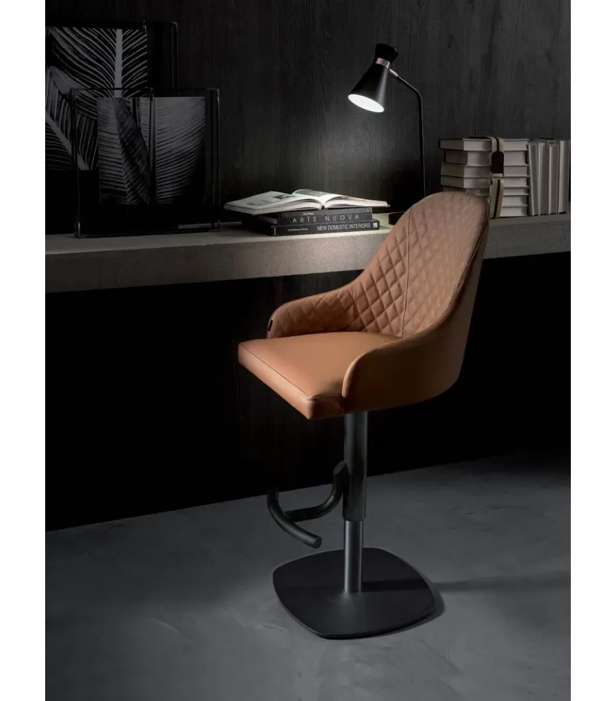 obrazek 1 Designerski, obrotowy stołek barowy