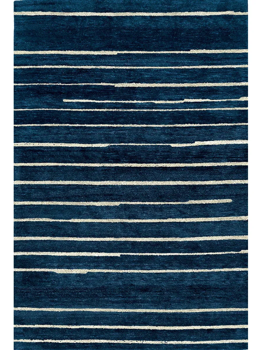 obrazek 1 Włoski wełniany dywan w odcieniach niebieskiego - Sartori Rugs