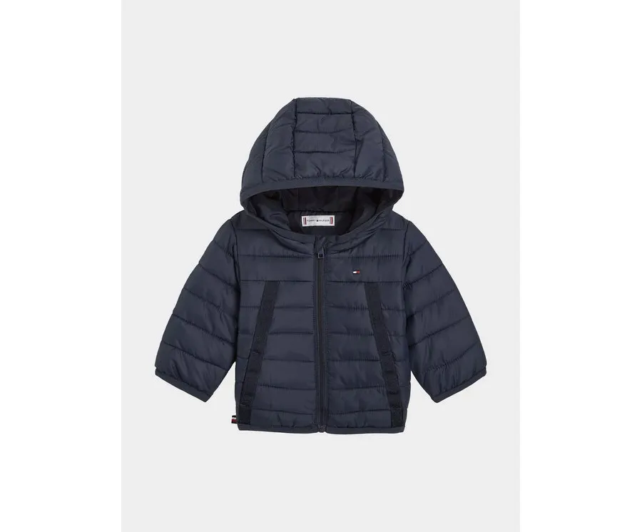 obrazek 1 Tommy Hilfiger Kurtka przejściowa Monotype Tape KN0KN01722 Granatowy Regular Fit
