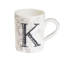 Picture Luxurious mug with the letter K - Virginia Casa