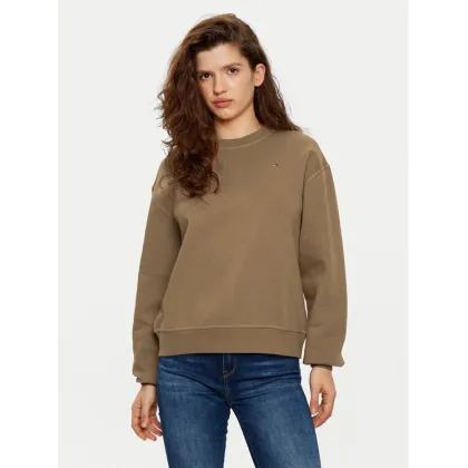 Zdjęcie Tommy Hilfiger Bluza WW0WW41246 Khaki Relaxed Fit
