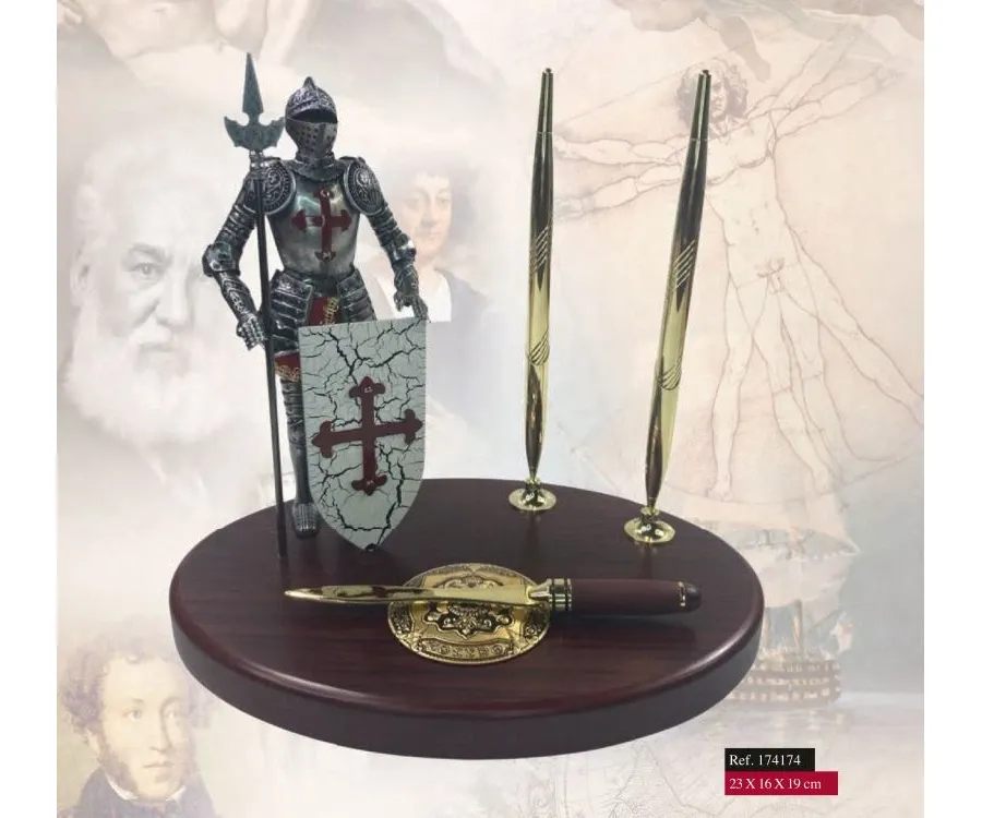obrazek 1 Luksusowy zestaw na biurko Templar Knight