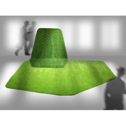 Picture Luxurious carpet with backrest - SAIL
