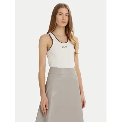 Zdjęcie Max Mara Leisure Top Sax 2516941027 Biały Slim Fit