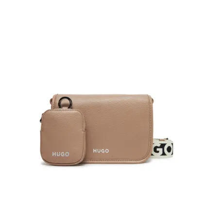 Zdjęcie HUGO Torebka Bel Crossbody Flap 50541869 Beżowy