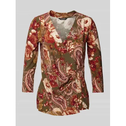 Zdjęcie LAUREN RALPH LAUREN Bluzka 200951314001 Zielony Regular Fit