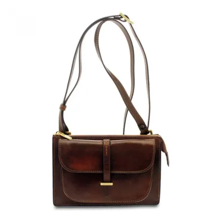 Zdjęcie Torebka typu listonoszka ze skóry - Giudi