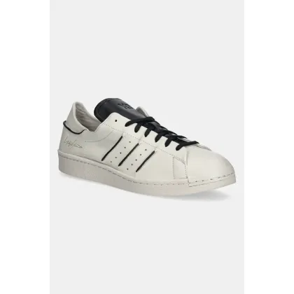 Zdjęcie Y-3 sneakersy skórzane Superstar kolor beżowy JS0576