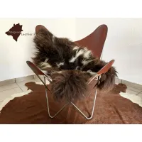 Picture A unique rug made of natural sheepskin