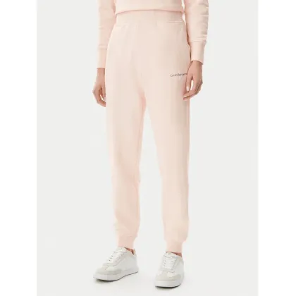 Zdjęcie Calvin Klein Jeans Spodnie dresowe Monologo J20J225354 Różowy Slim Fit