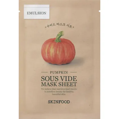 Zdjęcie Skinfood Pumpkin Sous Vide Mask Sheet 20g 20 g