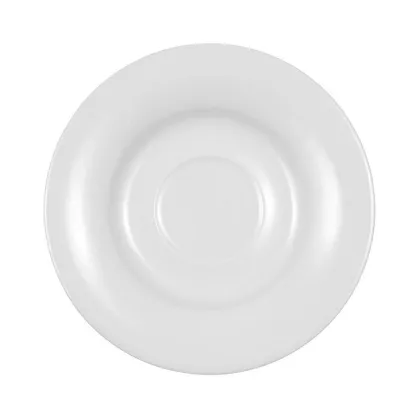 Zdjęcie Biały porcelanowy spodek w stylu nowoczesnym z Niemiec– Tettau