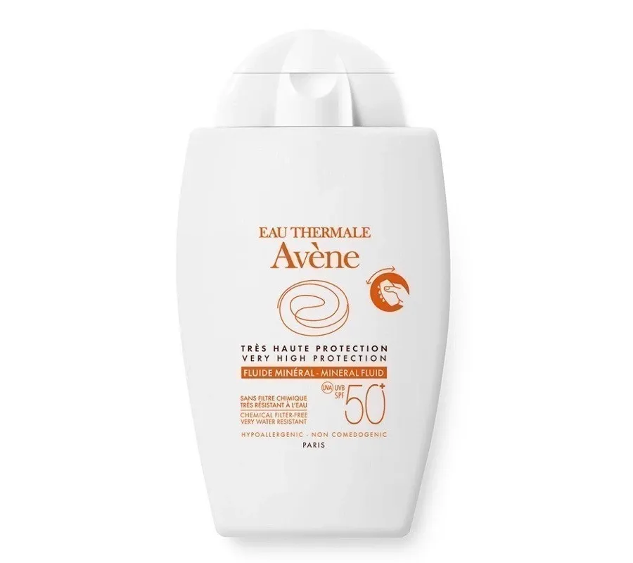 obrazek 1 Avène Sun Fluid mineralny SPF50+  40 ml Avene