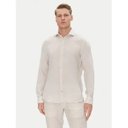 Zdjęcie JOOP! Koszula 17 JSH-146Pai-W 30046075 Écru Slim Fit