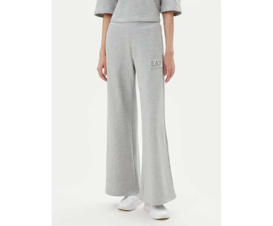 obrazek 1 EA7 Emporio Armani Spodnie dresowe 7W000179 AF12473 O8002 Szary Wide Leg