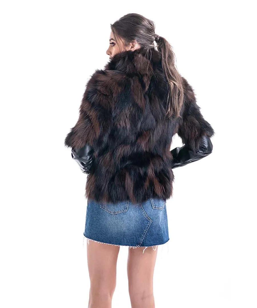 picture 6 Elegant women's fox jacket - A&A Vesa