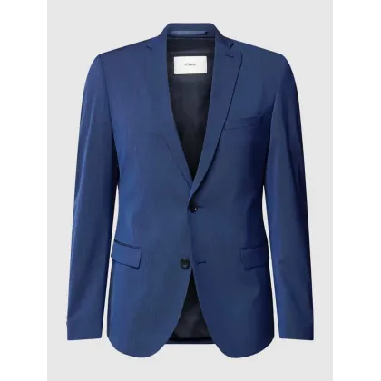 Zdjęcie Marynarka na 2 guziki o kroju slim fit z dodatkiem wiskozy