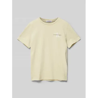 Zdjęcie T-shirt z nadrukiem z logo model ‘CHEST MONOGRAM’