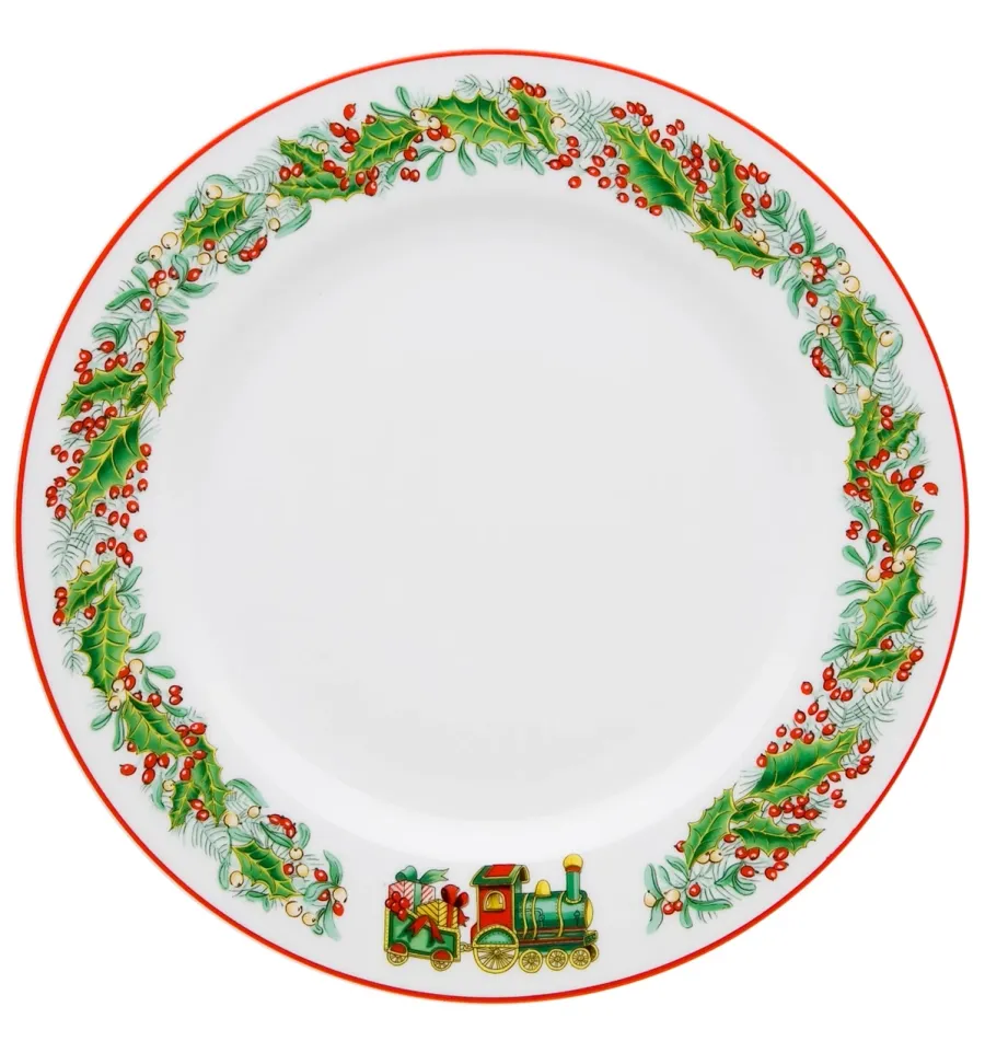 obrazek 4 Zestaw 6 talerzy obiadowych z porcelany ze świątecznej kolekcji Christmas Magic - Vista Alegre